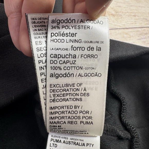 Puma Hoops‎ Posterize 2.0 Sleeveless Hoodie Men's XL Black - Picture 9 of 10